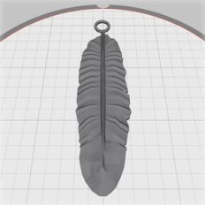 feather pendant