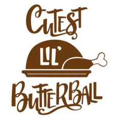 cutest lil' butterball turkey