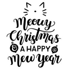 meowy christmas and a happy new year