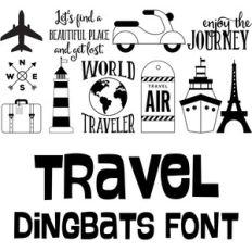 travel dingbats