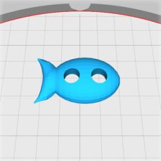 fish button
