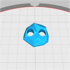 geometric button