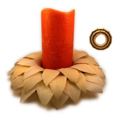 candle ring husk wreath