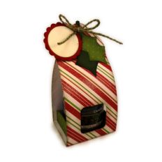 tote holly for small candle jar