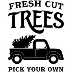 fresh cut trees pick your own