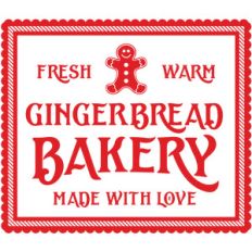 fresh warm gingerbread bakery