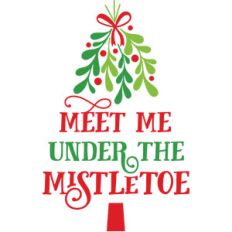 meet me under the mistletoe