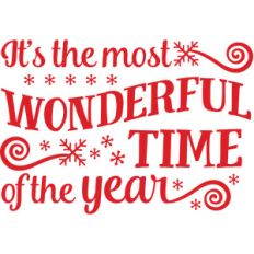 the most wonderful time of the year