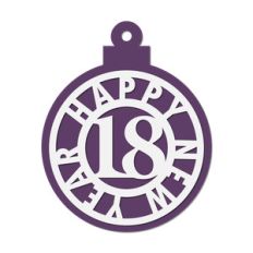 new year decor / tag 2018