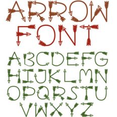 sg arrow font