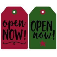 open now gift tags