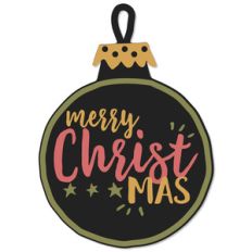 merry christmas ornament