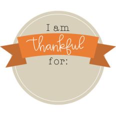 thankful badge