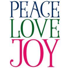 peace love joy