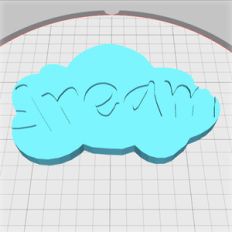 'dream' lid for cloud box
