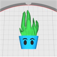 spiky succulent embellishment