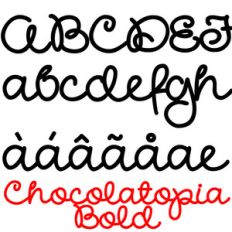 pn chocolatopia bold