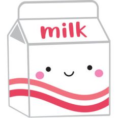 milk carton - milk and cookies