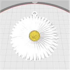 daisy pendant