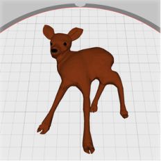 spring deer embellishment.