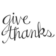 give thanks
