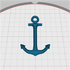 anchor pendant