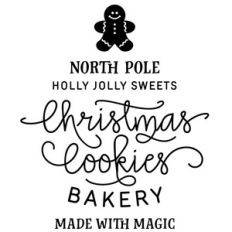 christmas cookies bakery phrase