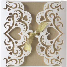 hearts gate fold card