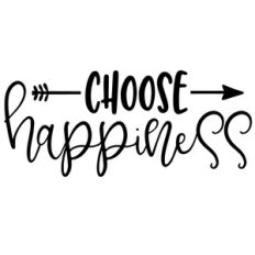choose happiness arrow quote