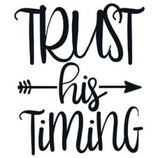 trust his timing arrow quote
