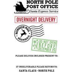 santa sack north pole post office