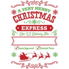 santa sack a very merry christmas express