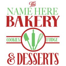 custom bakery sign