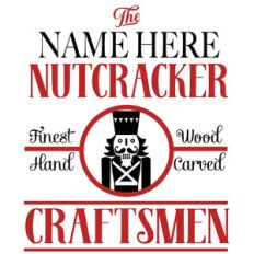 custom nutcracker sign