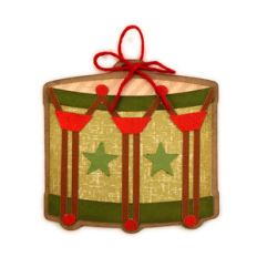 drum ornament for tree