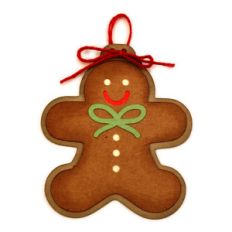 gingerbread man ornament for tree