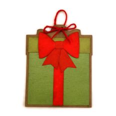 gift box ornament for tree