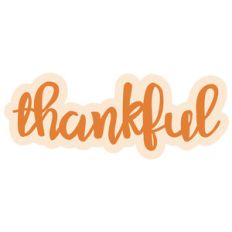 stuffed - thankful
