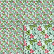 winter clothes background paper