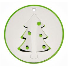 3d cutout tag - trees