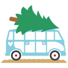 christmas tree van ride