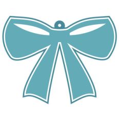 layered bow tag
