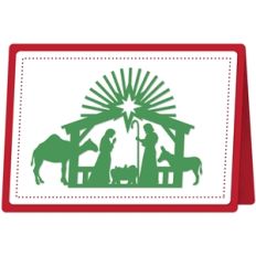 nativity card