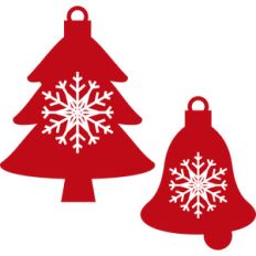 christmas snowflake ornament