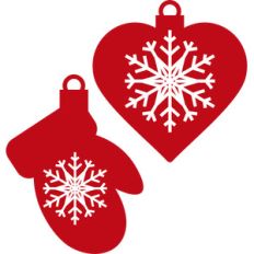 christmas snowflake ornament
