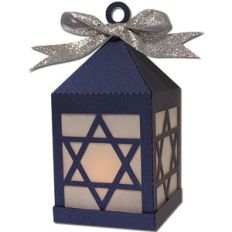 star david tea light lantern