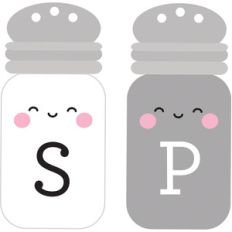 salt and pepper - milk and cookies