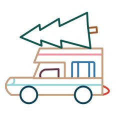 christmas camper