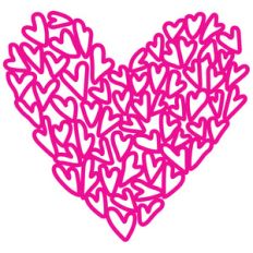 heart made of hearts