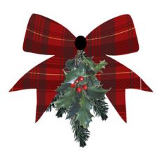 tartan bow